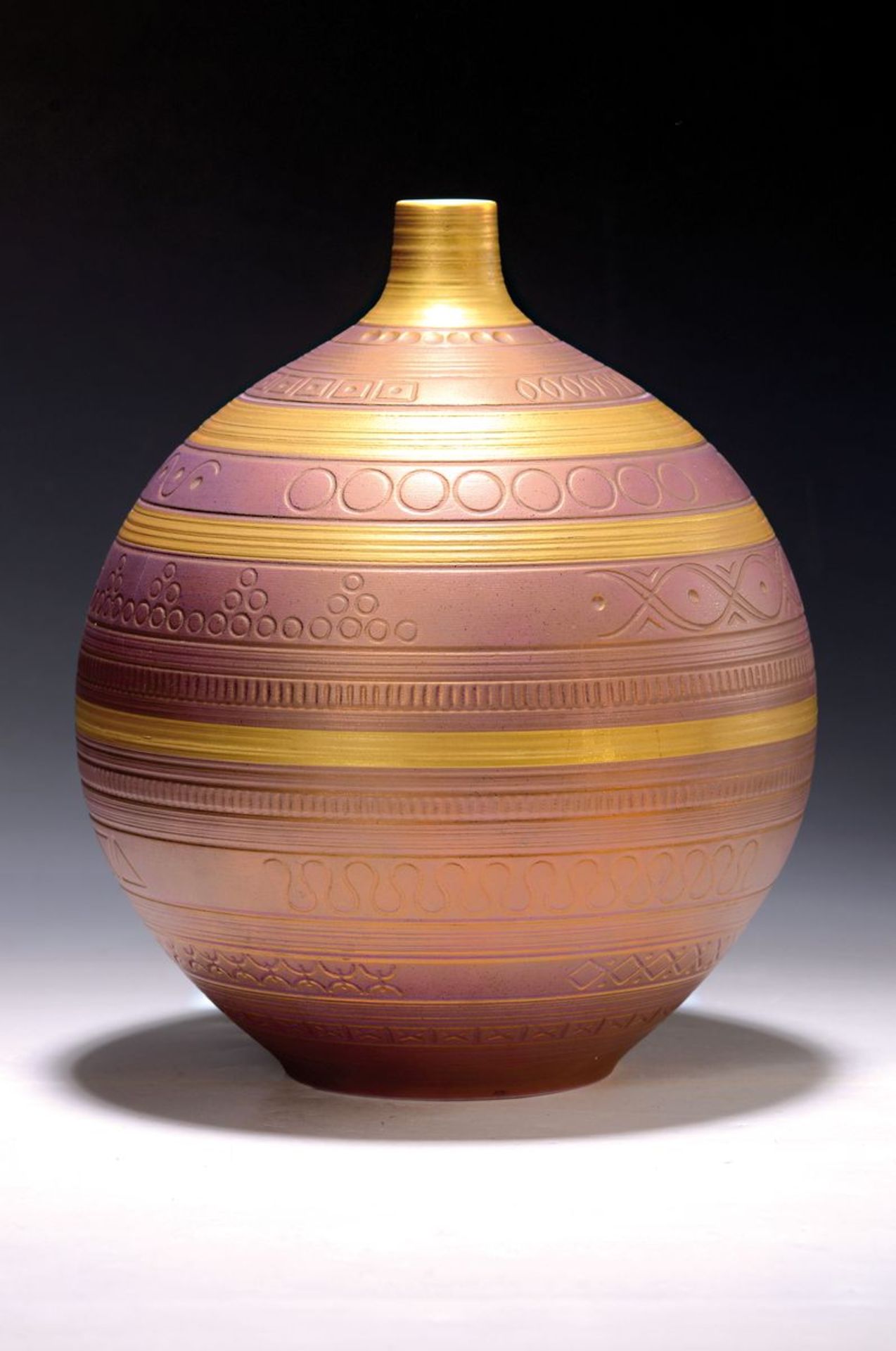 Zwei Vasen, Hutschenreuther/Rosenthal,  Entwurf Achtziger