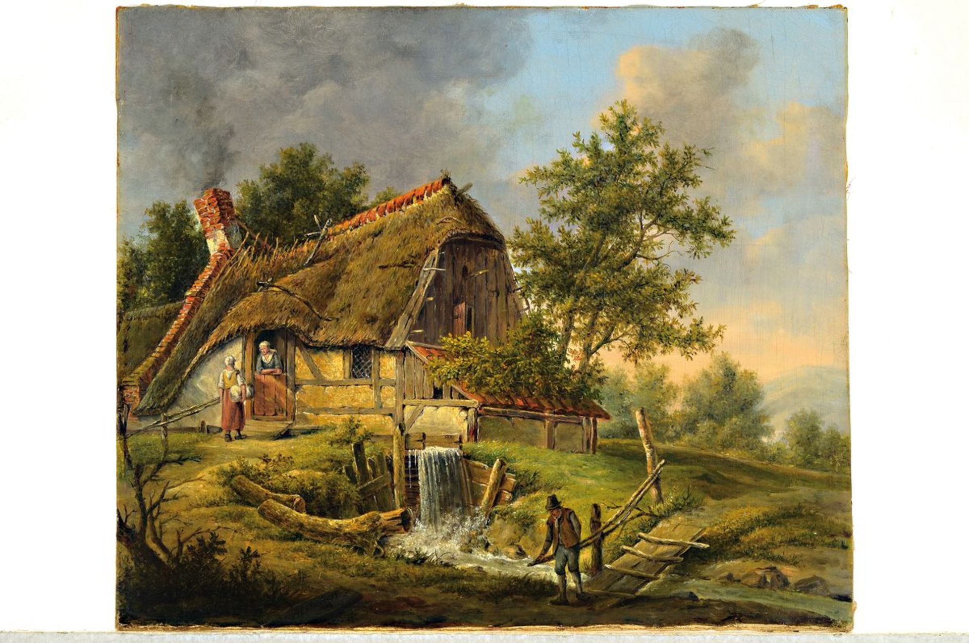J.F. Barbiers, niederländischer Maler, datiert 1848, - Image 2 of 2