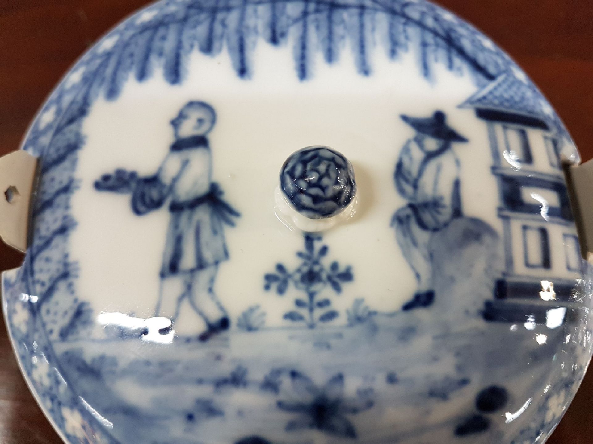 Butterdose, Meissen, um 1760-65, Chinoiserien, Porzellan - Image 2 of 9