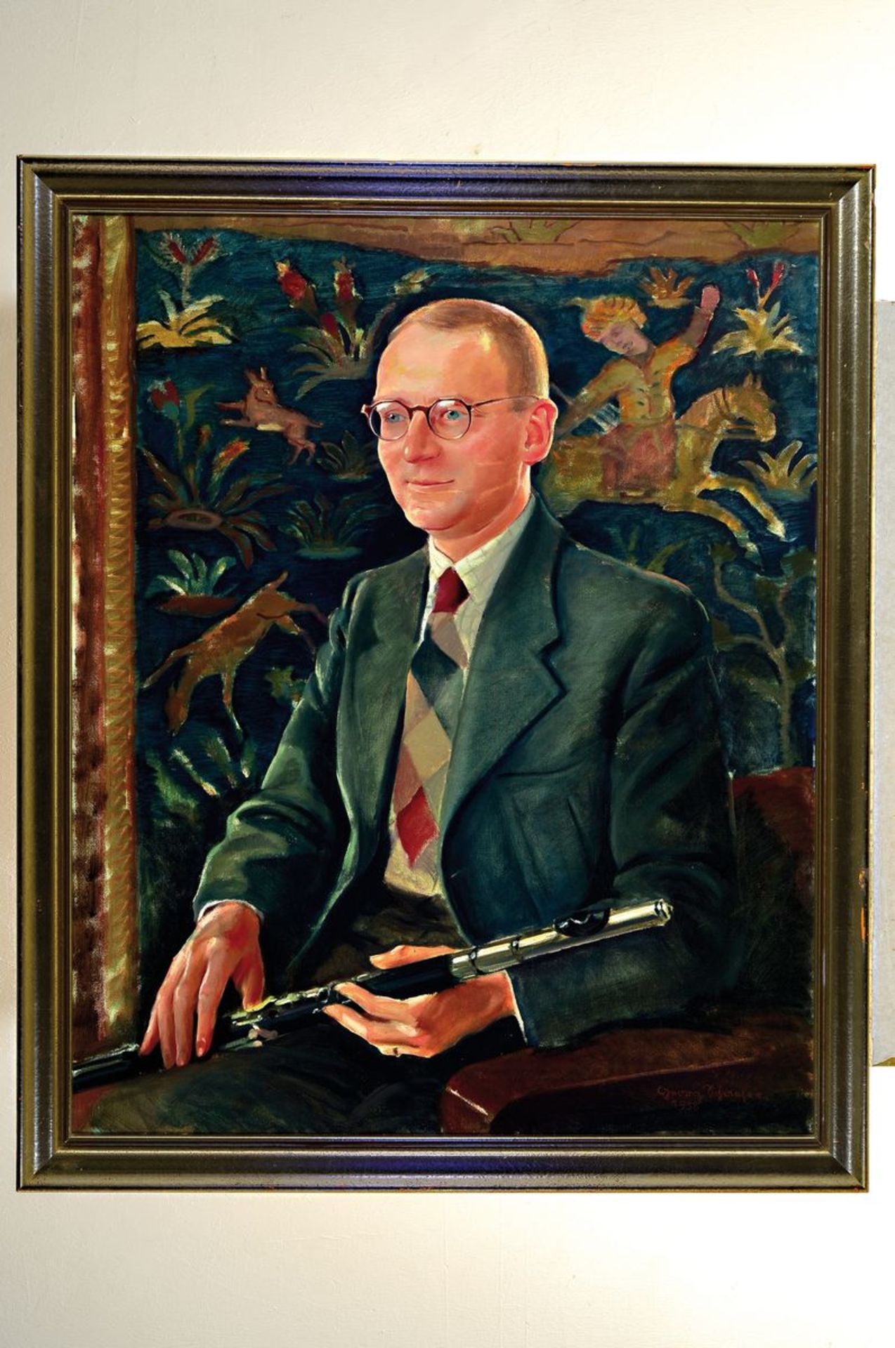 Wohl Georg Schäfer, 1899-1939, datiert 1938, Hüftbild