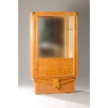 Vitrine, Art Deco, Frankreich, 30er Jahre, Birkenfurnier,