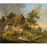 J.F. Barbiers, niederländischer Maler, datiert 1848,