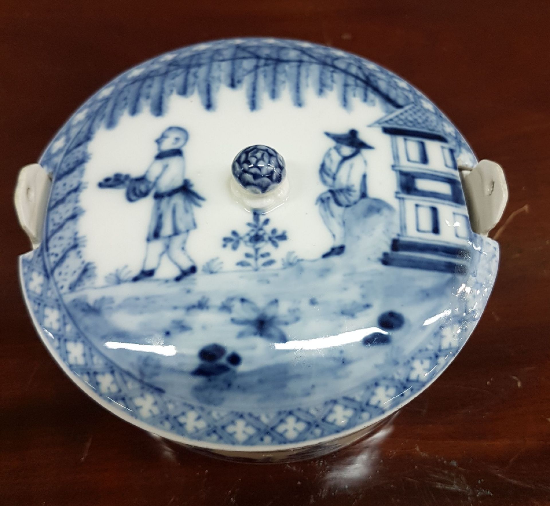 Butterdose, Meissen, um 1760-65, Chinoiserien, Porzellan - Image 3 of 9