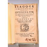 Abraham Buchholzer (1529-1584): Isagoge Chronologica,