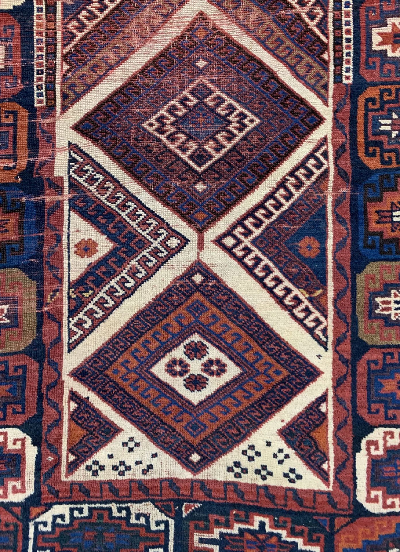 Antiker Weramin, Persien, um 1900, Wolle auf Wolle, ca. - Image 3 of 7