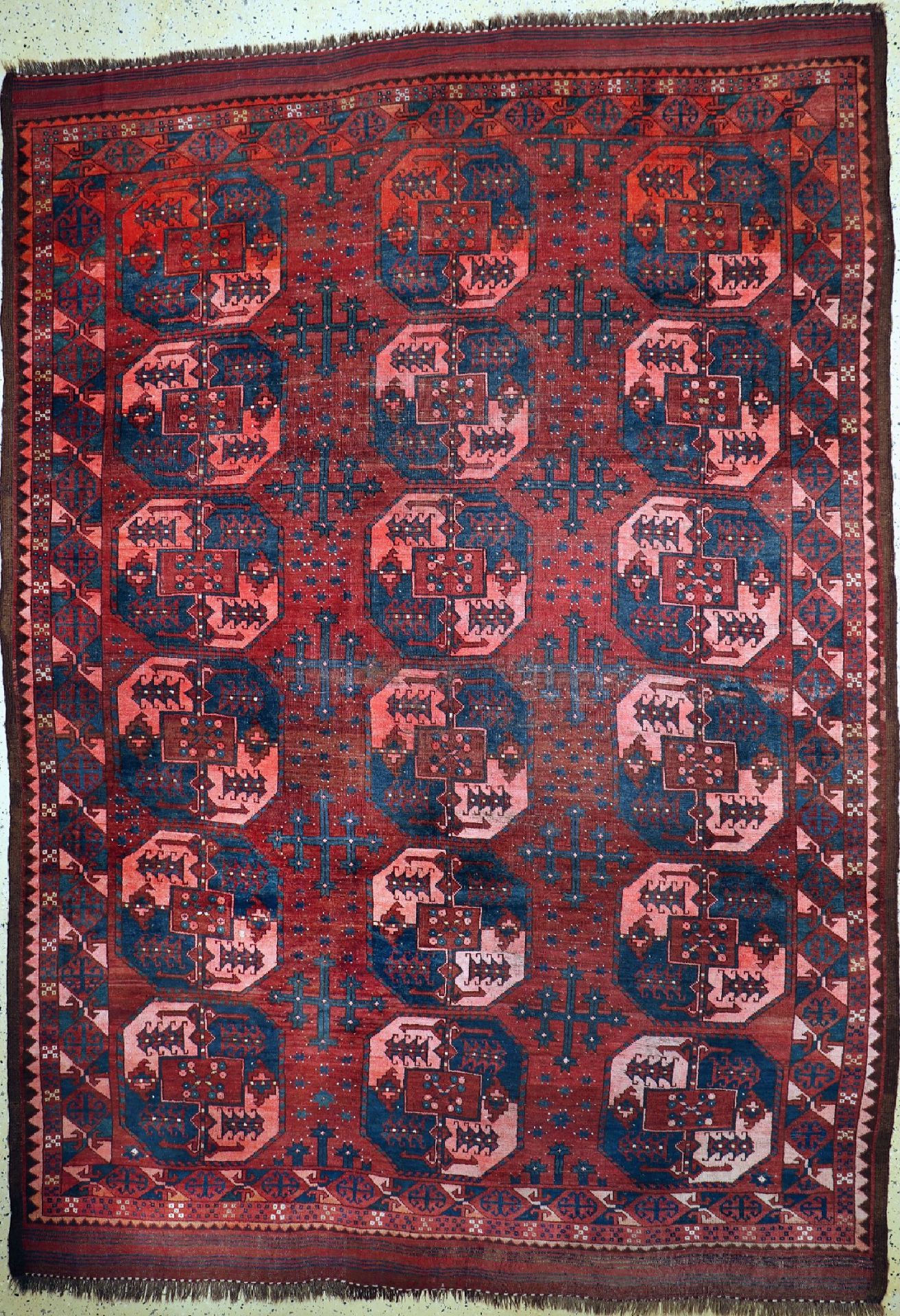 Ersari Hauptteppich antik, Afghanistan, 19.Jhd, Wolle