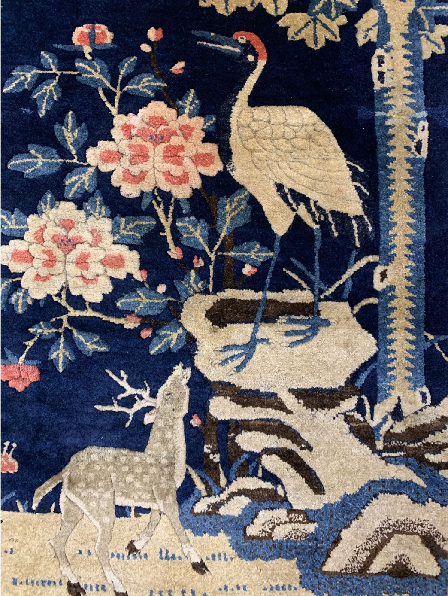 Antiker Pao Tow, China, um 1900, Wolle auf Baumwolle, - Bild 3 aus 5
