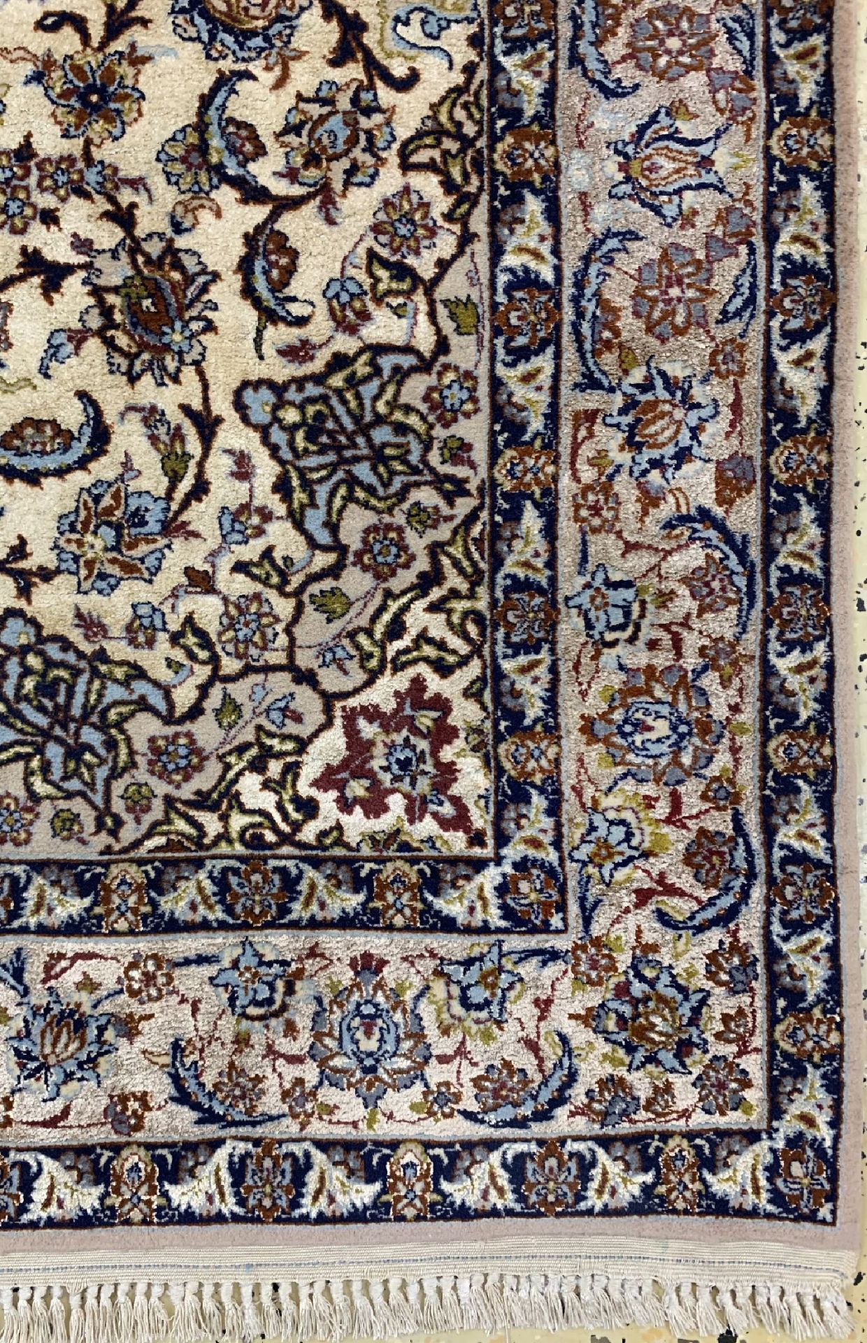 Esfahan fein(Seidengrund), Persien, ca. 60 Jahre, - Bild 2 aus 7