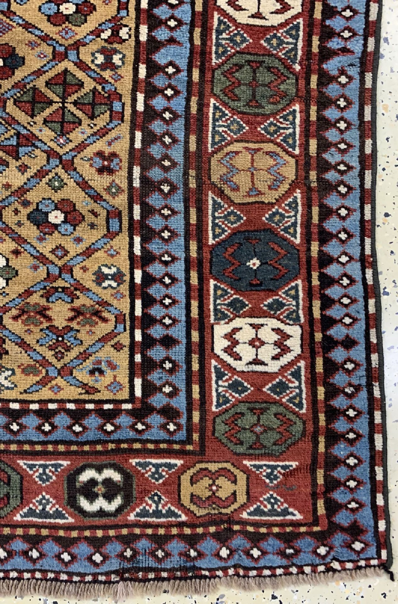 Antiker Kazak, Kaukasus, 19.Jhd, Wolle auf Wolle, ca. - Image 2 of 6