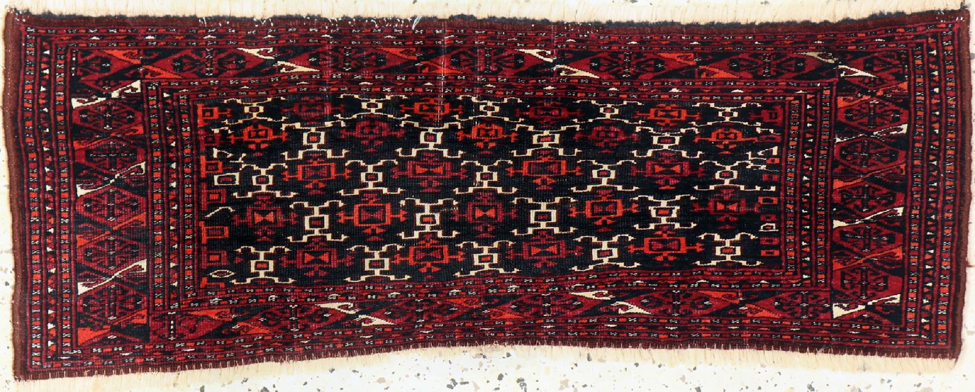 Saryk Torba antik, Turkmenistan, 19.Jhd, Wolle auf Wolle