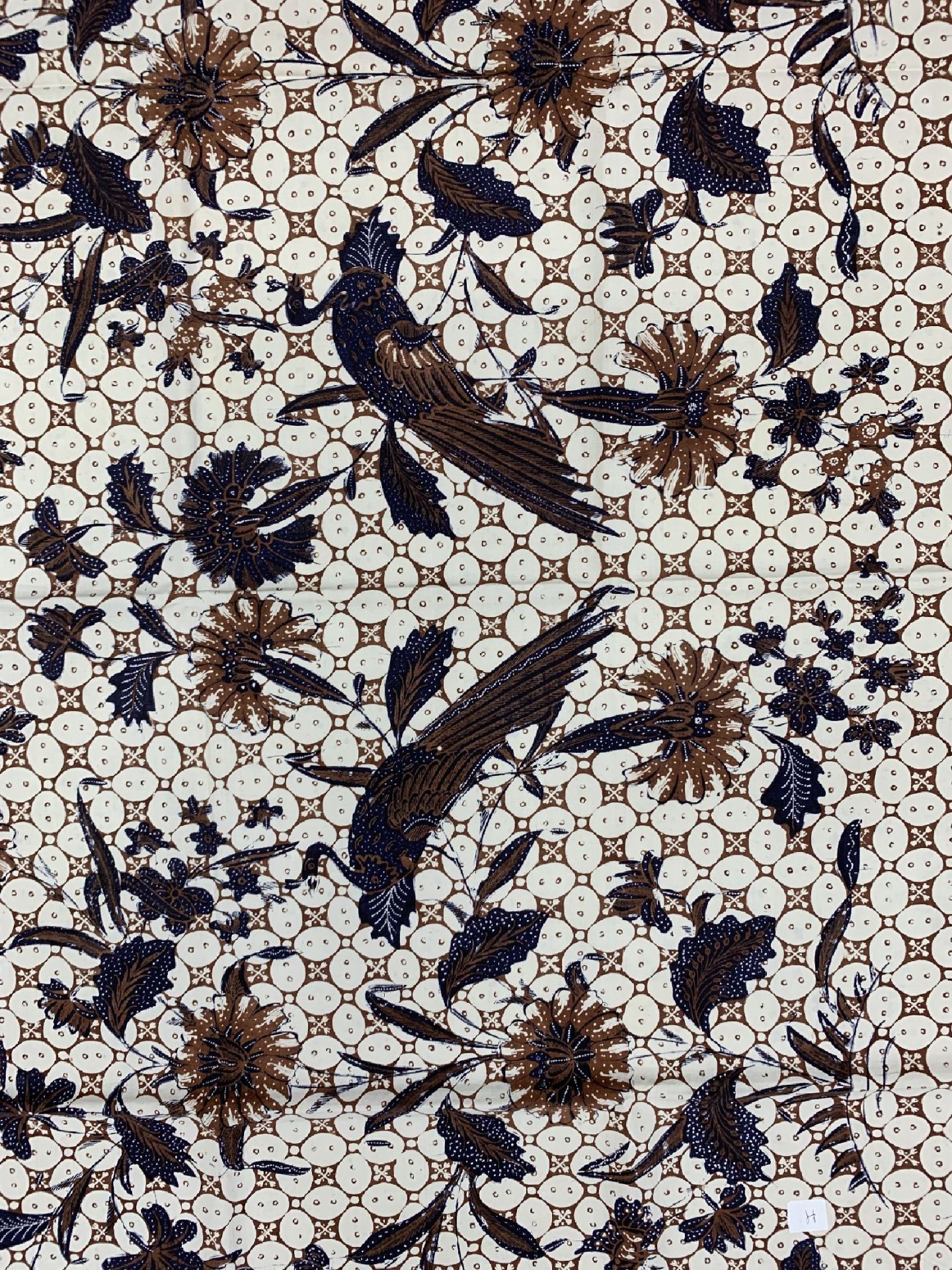 2 Kain Pajang, Sumatra, um 1970, Baumwoll Batik, ca. 240 - Bild 3 aus 5