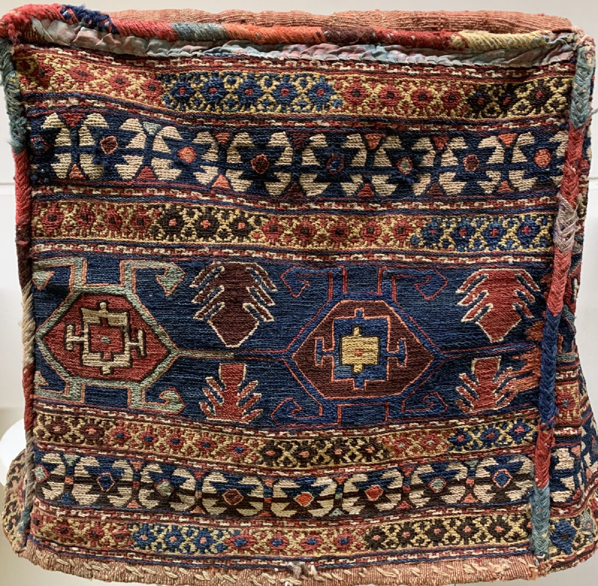 Komplette Mafrash, Persien, um 1900, Wolle auf Wolle, 90 - Bild 2 aus 7