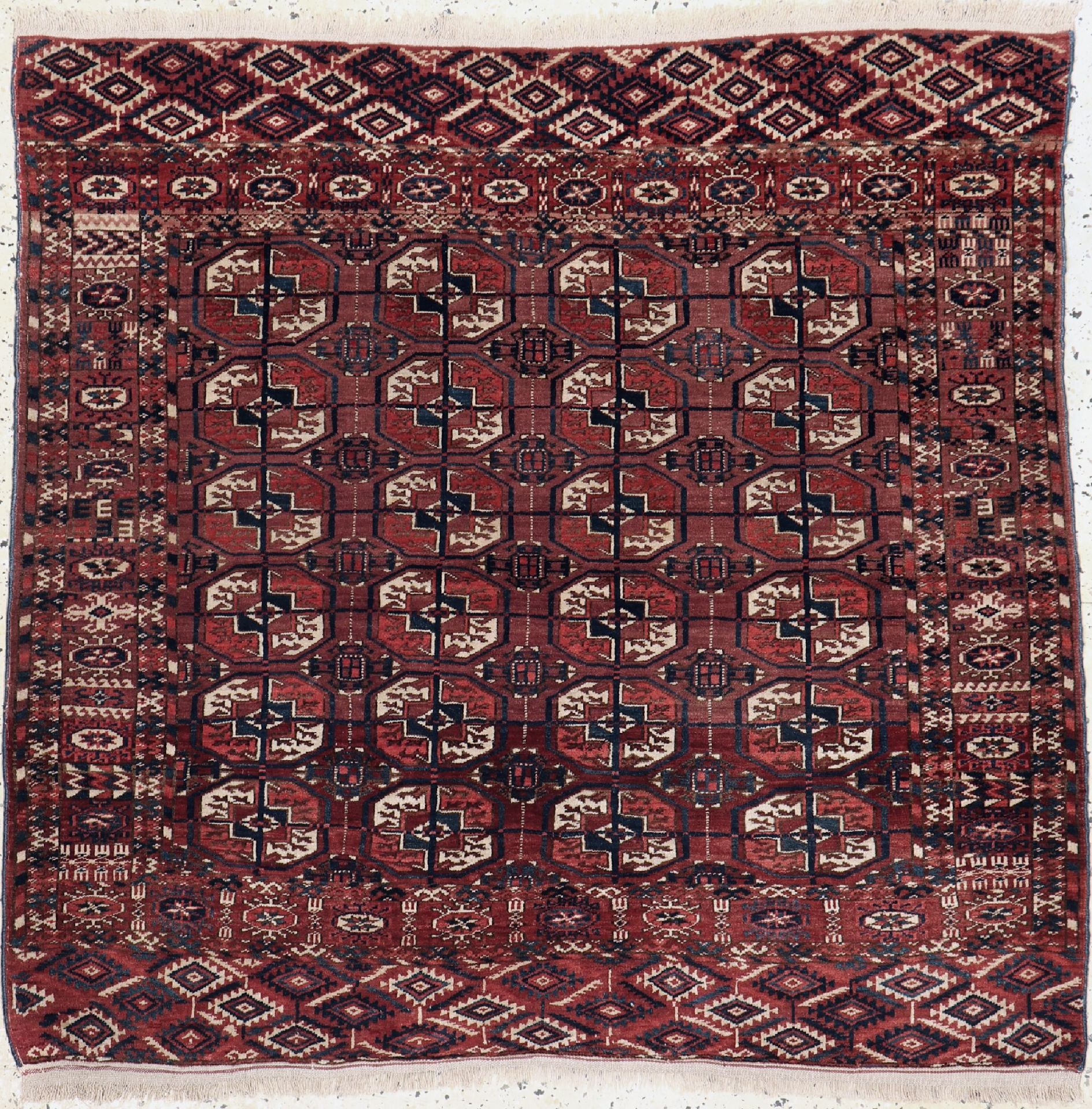 Tekke Herdteppich antik, Turkmenistan, um 1900, Wolle