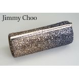 Jimmy Choo Trinket Clutch, antique Gold/ Anthrazit,
