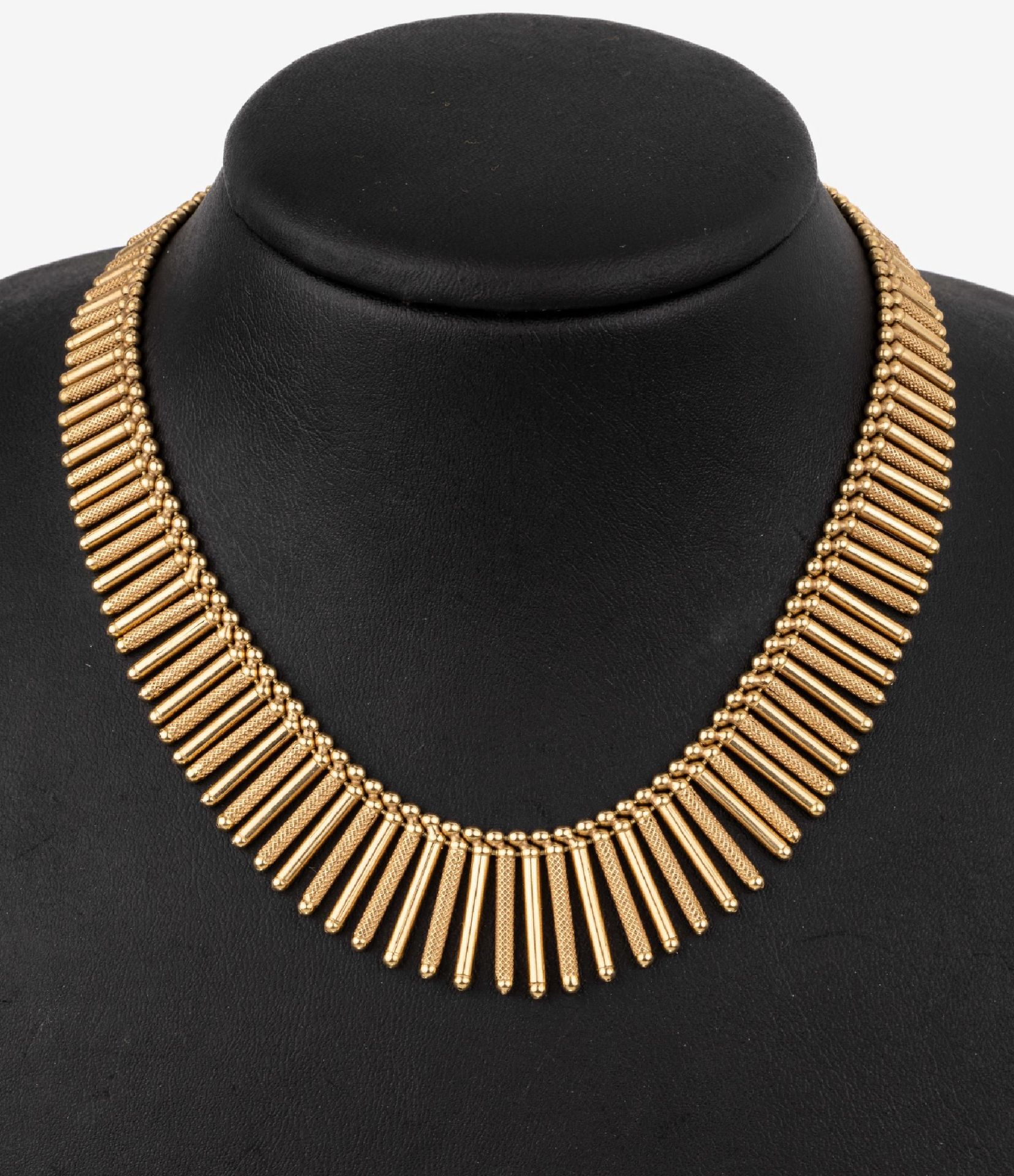 Exclusives 18 kt Gold Collier, ca. 58.1 g, GG 750/000,