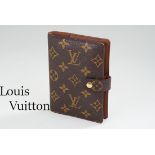 LOUIS VUITTON Agenda, Monogram Canvas,