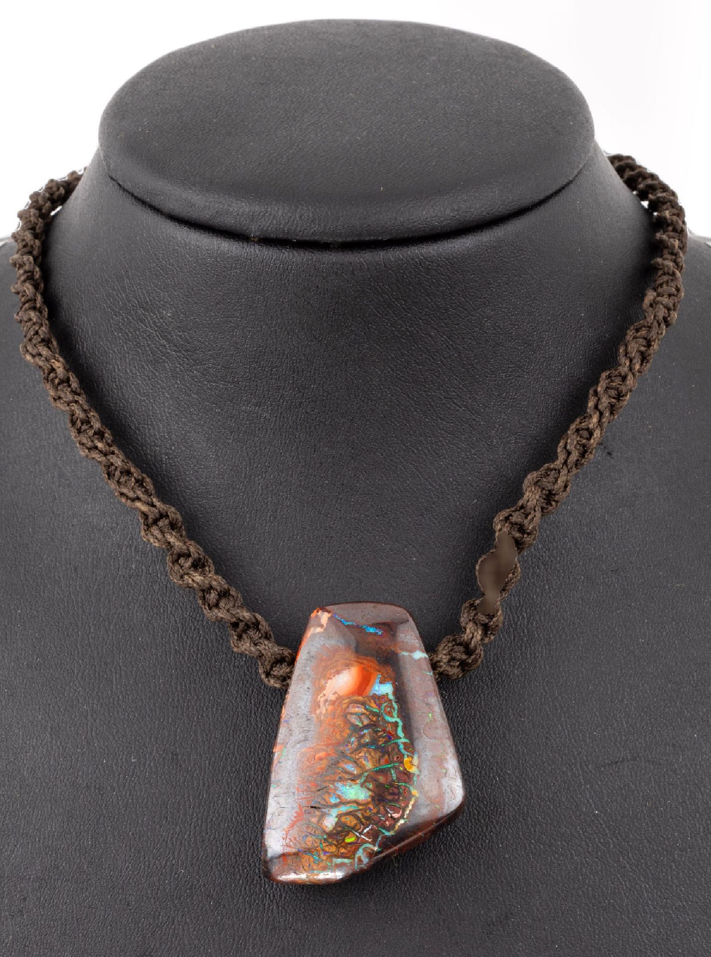 Boulderopal-Collier, Multistring-Collier besteht aus