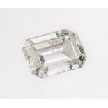 Loser Diamant, 9.43 ct get.Weiß(K)/vs2, 14.01 x 9.79 x