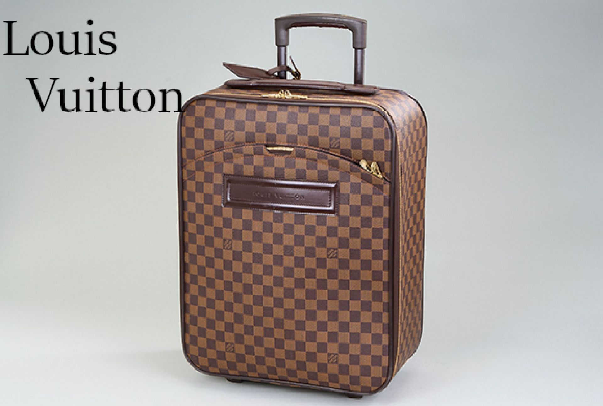 LOUIS VUITTON Reisekoffer, Modell Pegase 45, Damier,