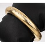 18 kt Gold Brillant-Armreif, GG 750/000, sehr