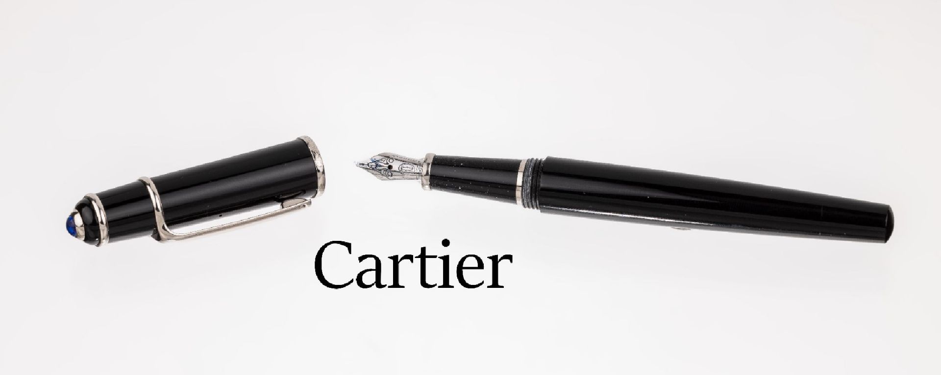 CARTIER Füller, Modell Diablo, Korpus und Kappe