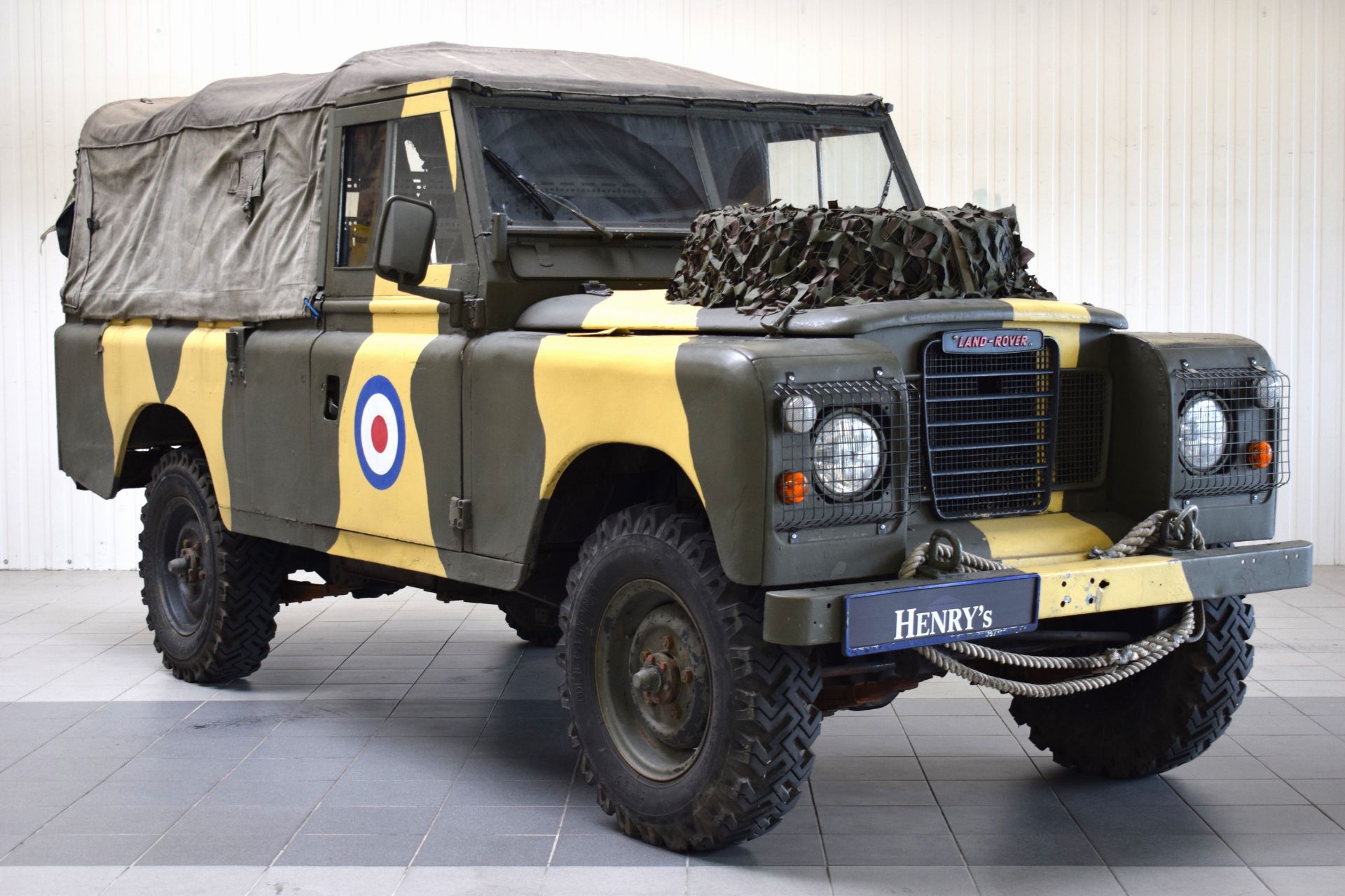 Land Rover Serie III 109, Fahrgestellnummer: