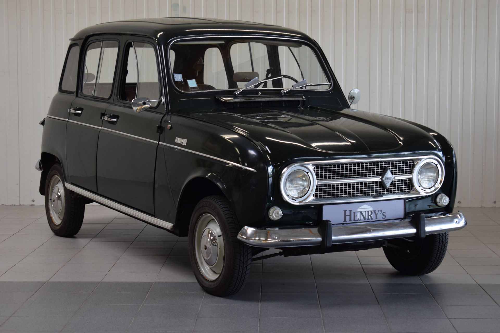 Renault R4,   EZ 03/1968, Laufleistung abgelesen 65.269,