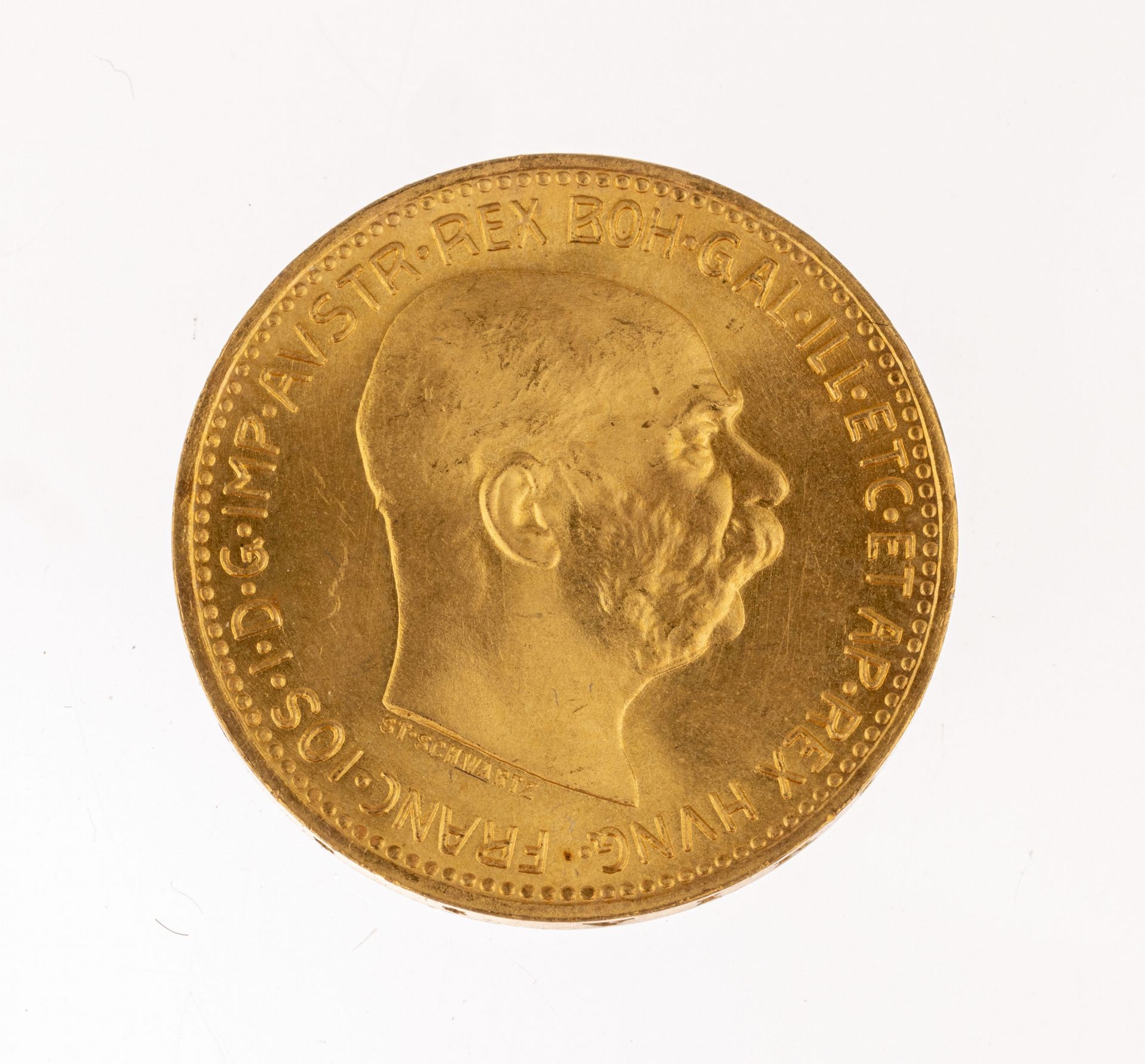 Goldmünze 20 Kronen, Österreich-Ungarn, Franz Joseph I.,
