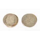 Set 8 Silbermünzen, Deutschland 1964, 8 x Johann