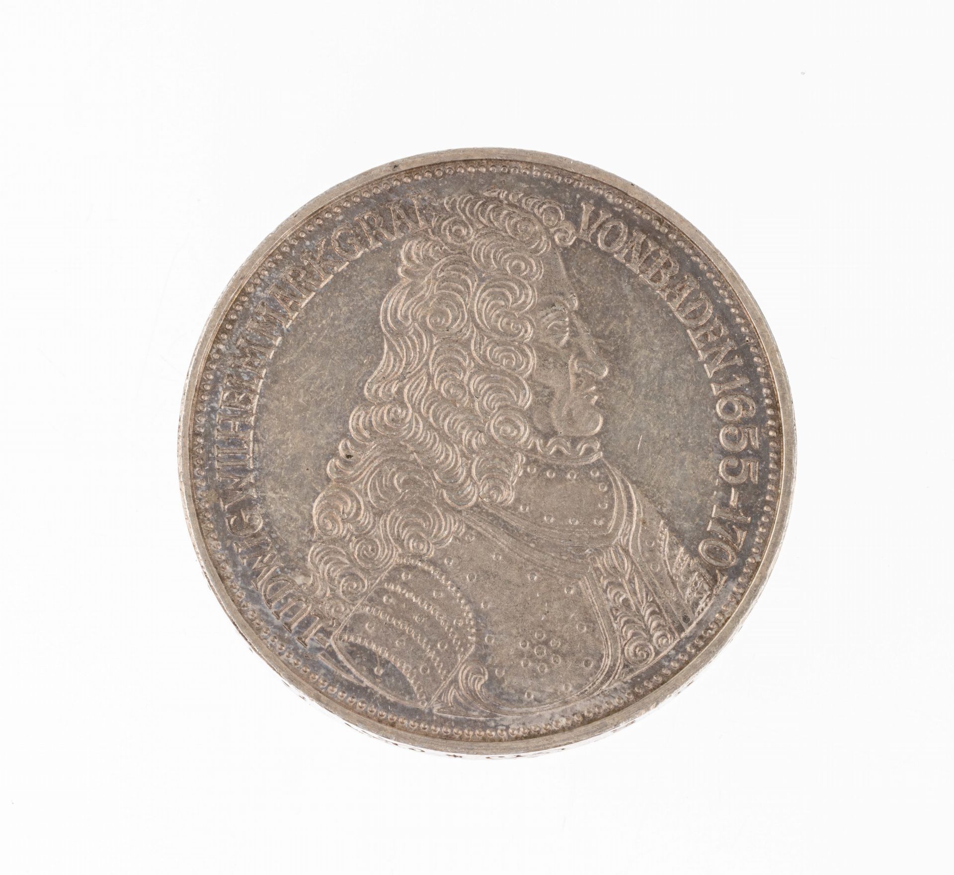 Silbermünze 5 Mark, Deutschland 1955, Markgraf von