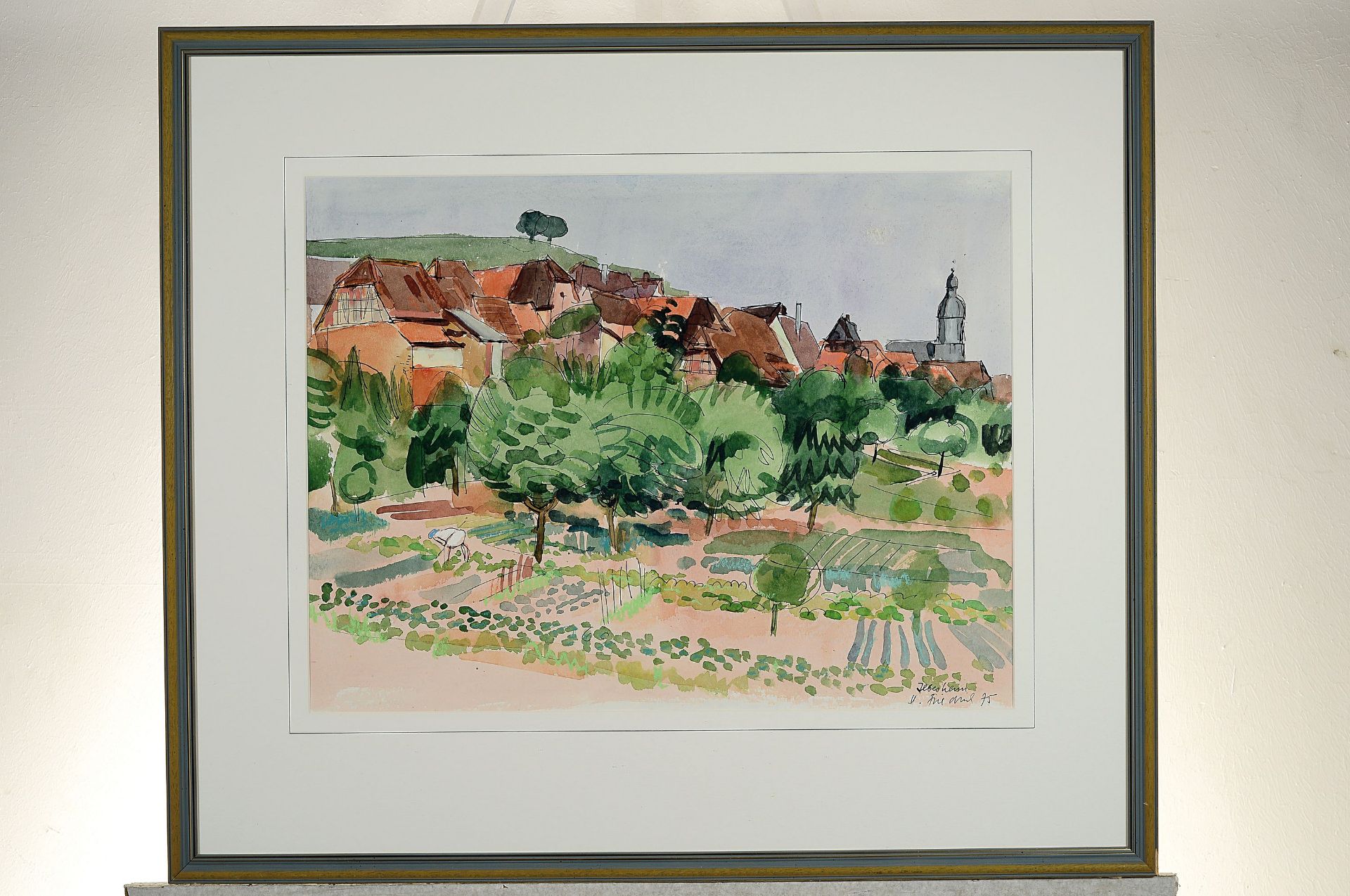 Heinz Friedrich, 1924-2018 Schwetzingen,  Blick auf - Bild 3 aus 4