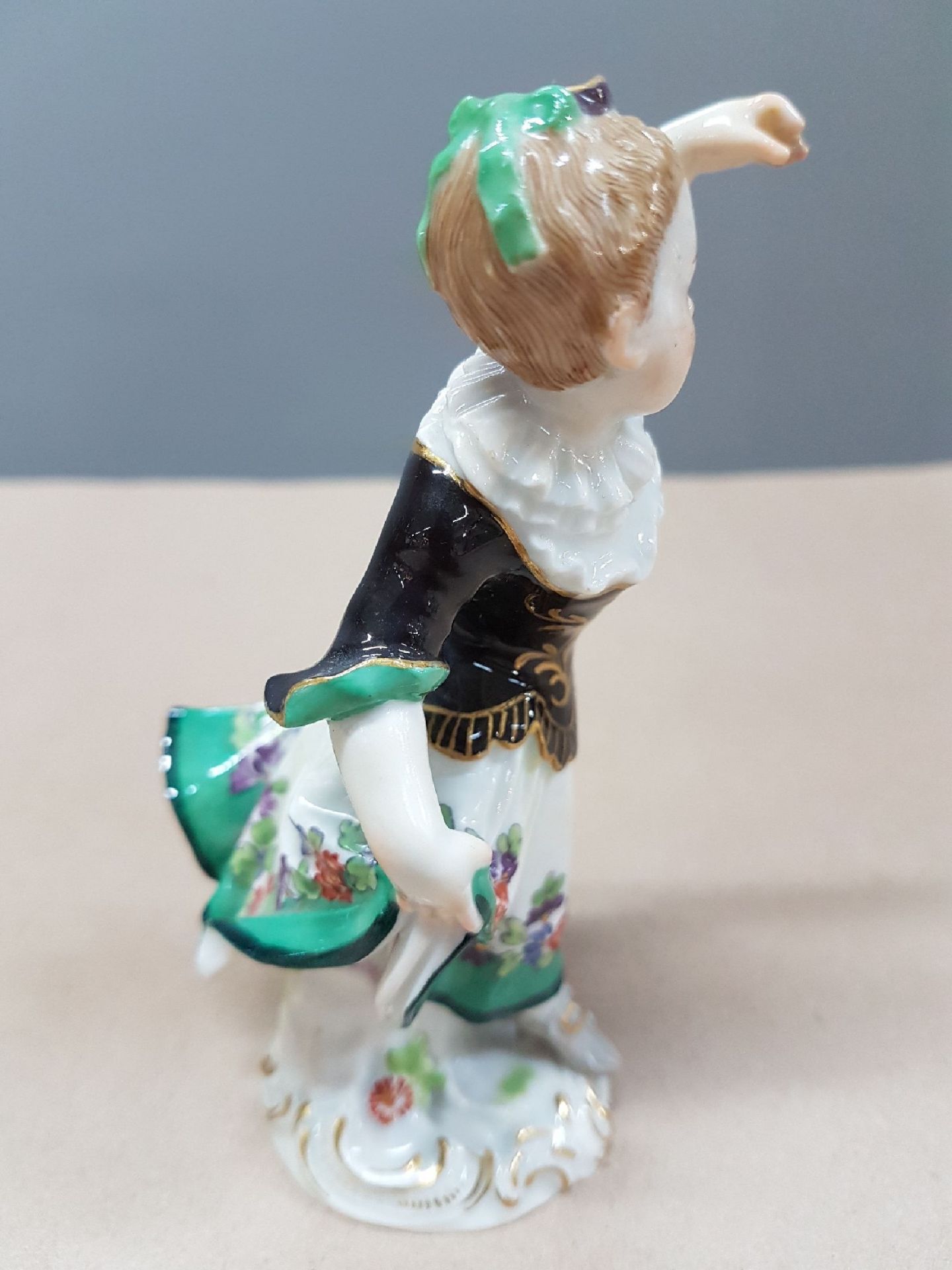 Porzellanfigur, Meissen, 30er Jahre,  Tänzerin, Modellnr. - Bild 3 aus 7