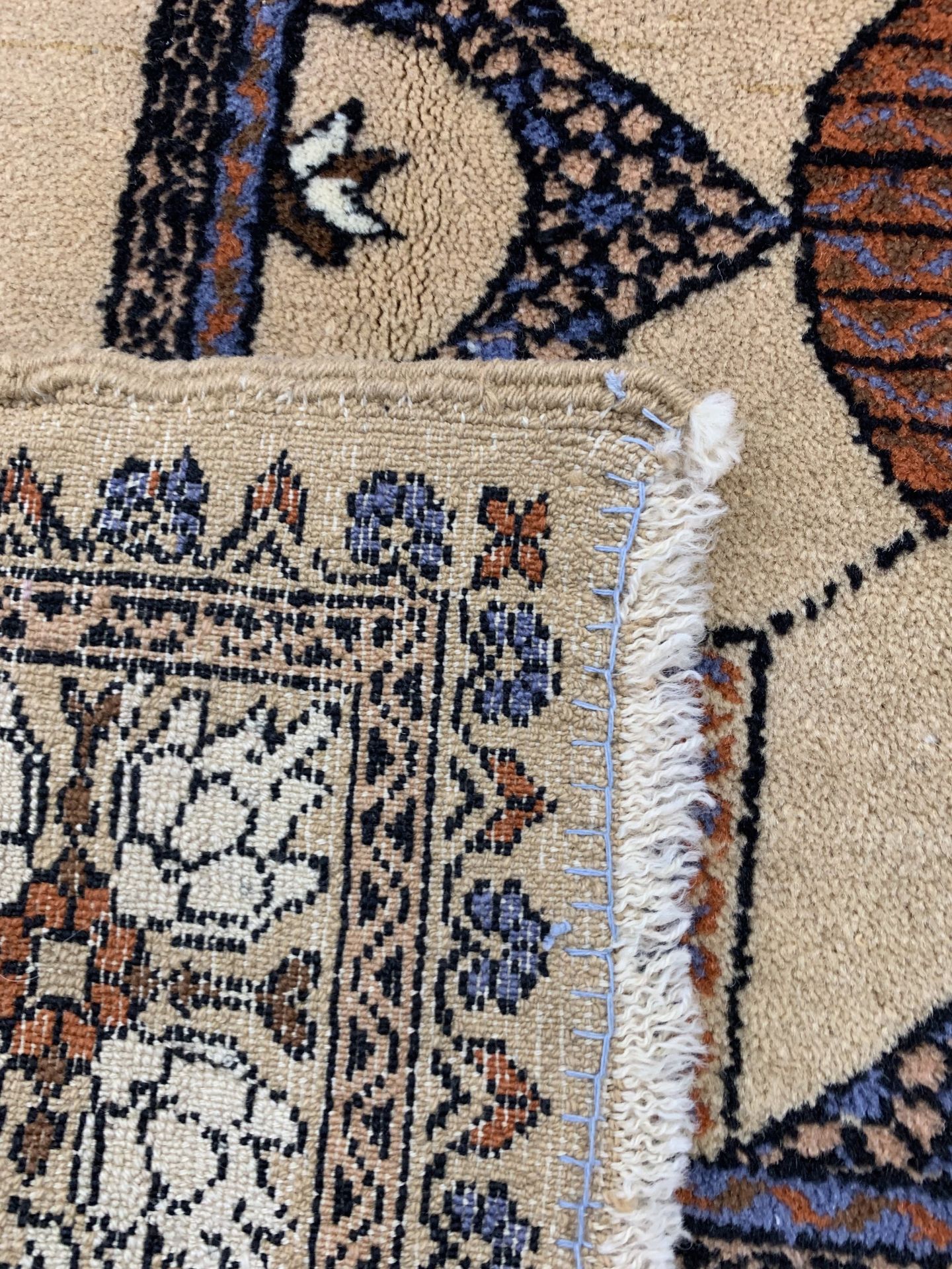 Birdjand, Persien, ca. 50 Jahre, Wolle auf Baumwolle, - Bild 5 aus 5