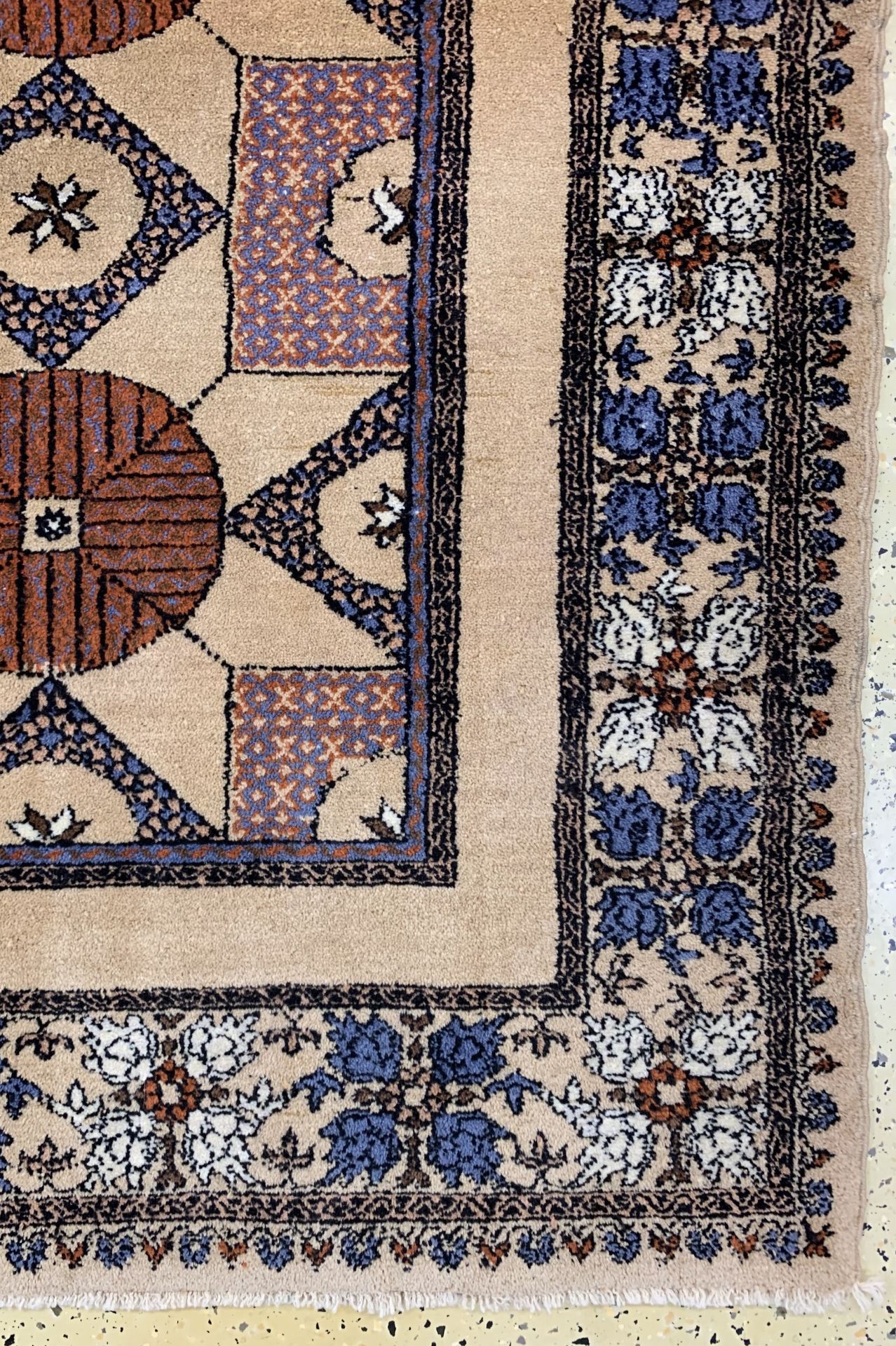 Birdjand, Persien, ca. 50 Jahre, Wolle auf Baumwolle, - Bild 2 aus 5