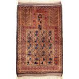Belutsch Gebetsteppich antik, Persien, 19.Jhd, Wolle auf