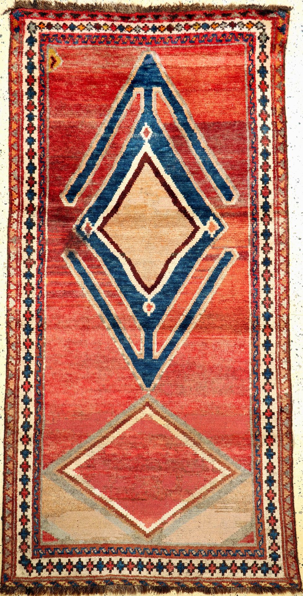 Luri Gabbeh antik, Persien, um 1900, Wolle auf Wolle,