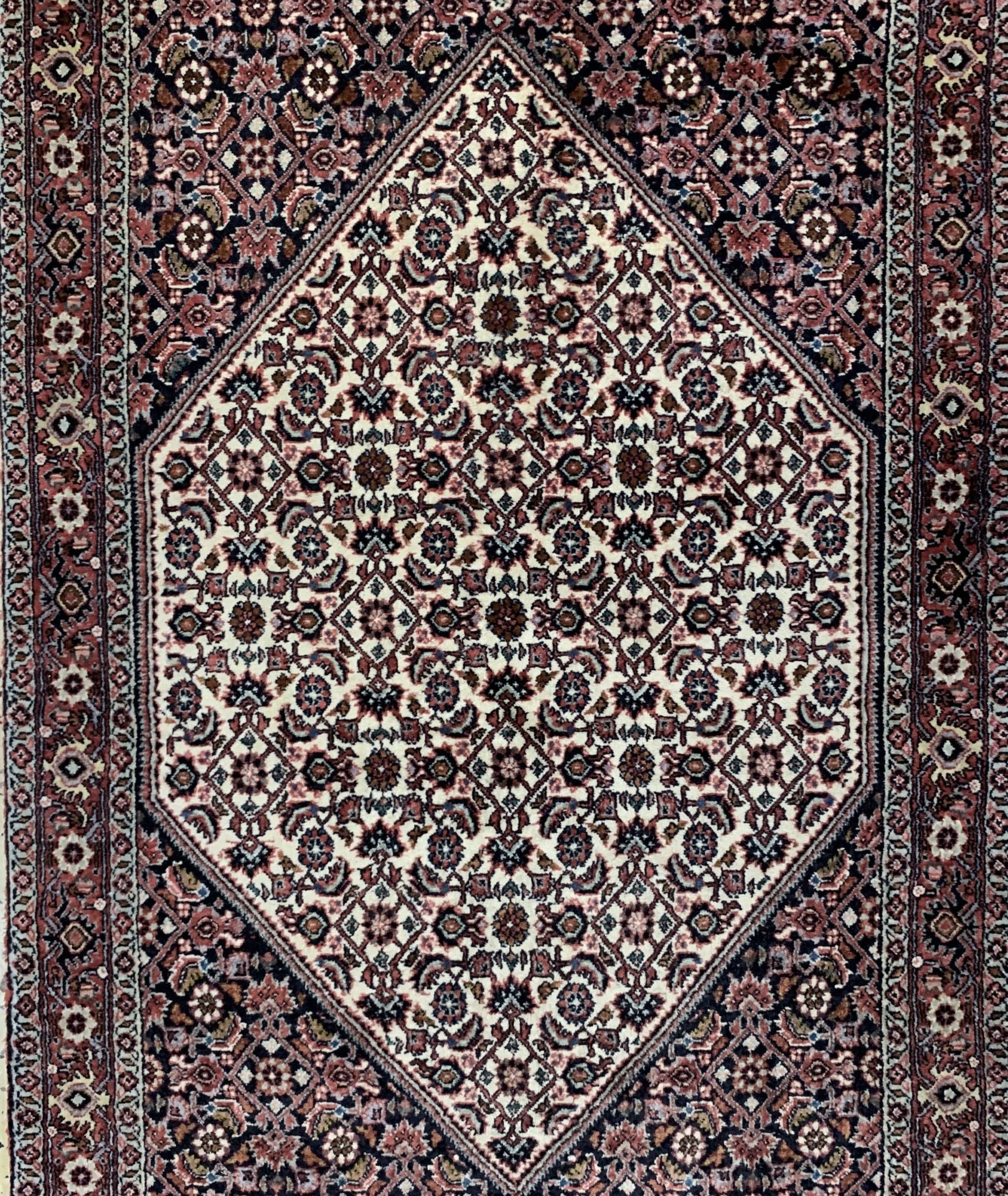 Bidjar fein, Persien, ca. 40 Jahre, Korkwolle, ca. 301 x - Bild 2 aus 5