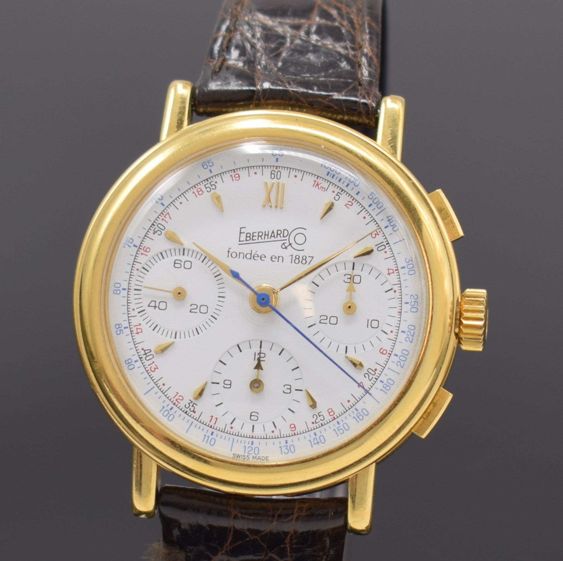 EBERHARD limitierter Jubiläums Schaltradchronograph, - Bild 2 aus 6