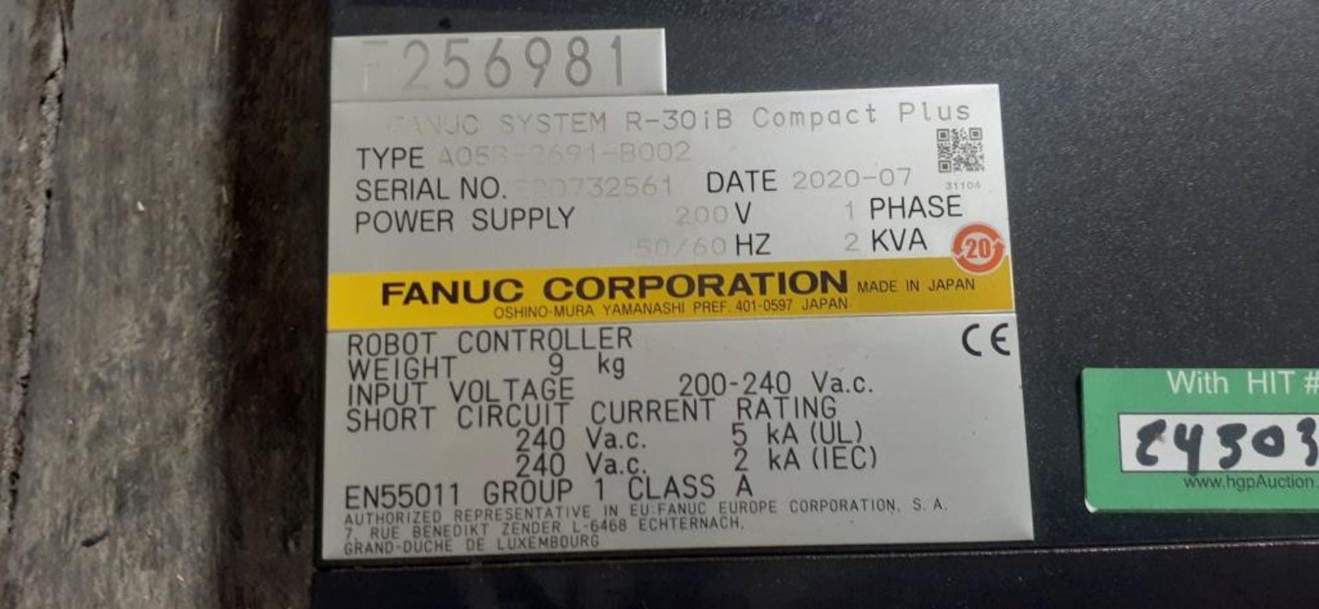 Fanuc 4-Axis SCARA Robot & R-30iB Sys. Controller - Image 7 of 8