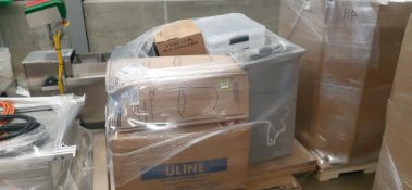 Uline Trash Cans and Containers