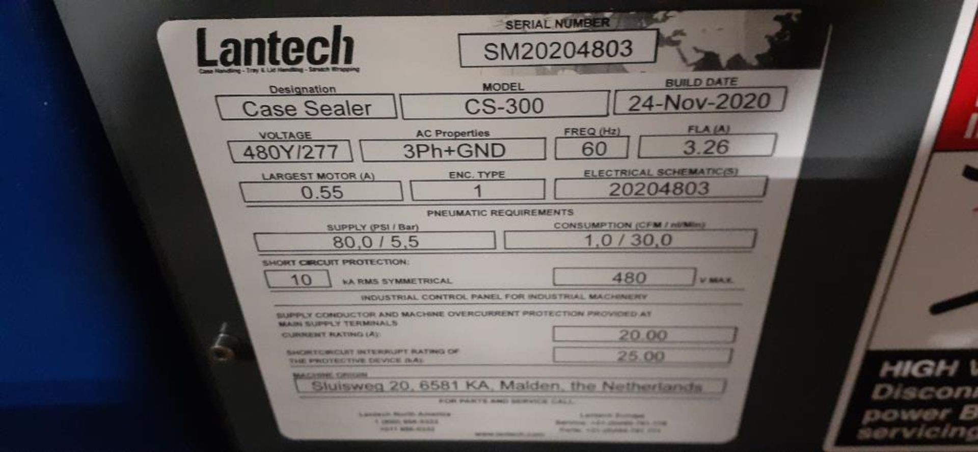 Lantech Case Sealer - Image 7 of 8