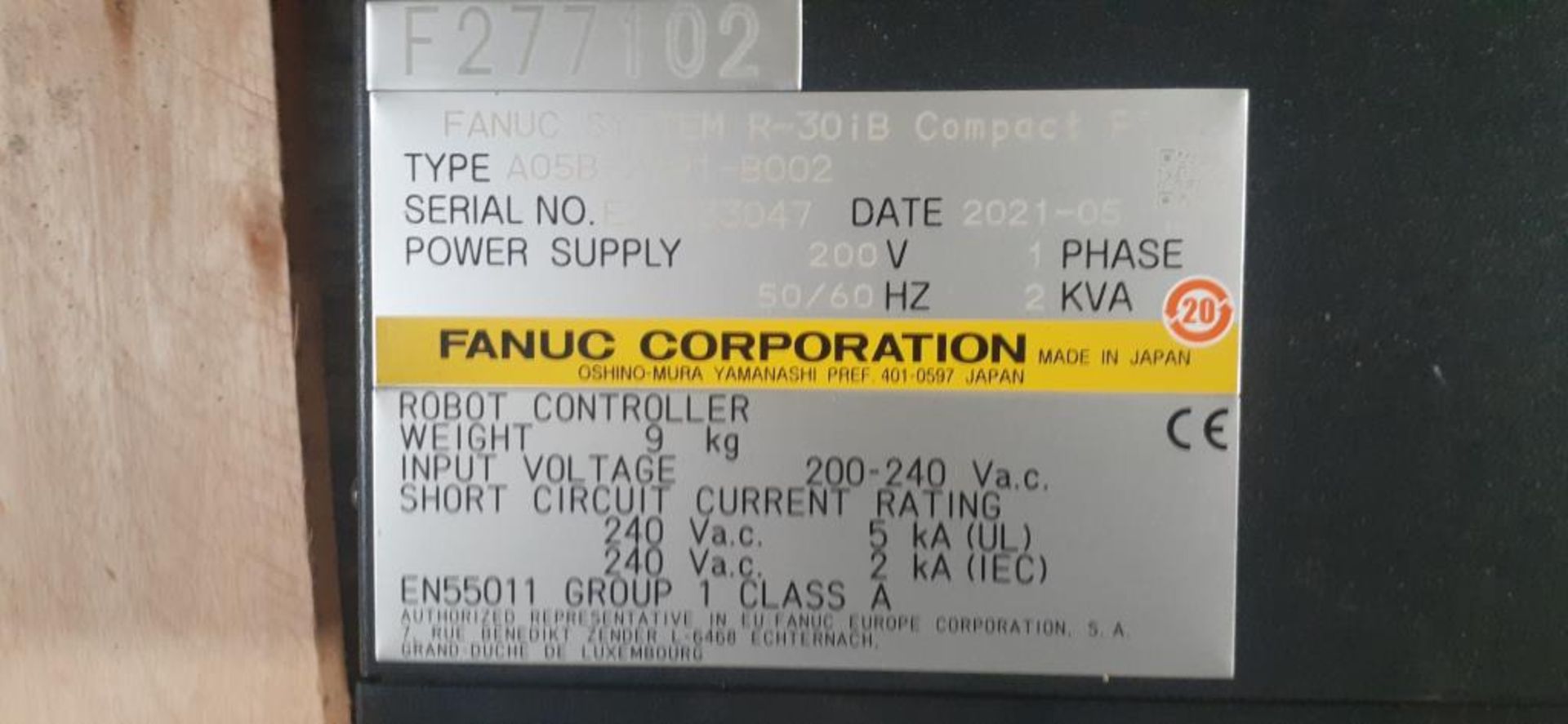 Fanuc 4-Axis SCARA Robot & R-30iB Sys. Controller - Image 7 of 8