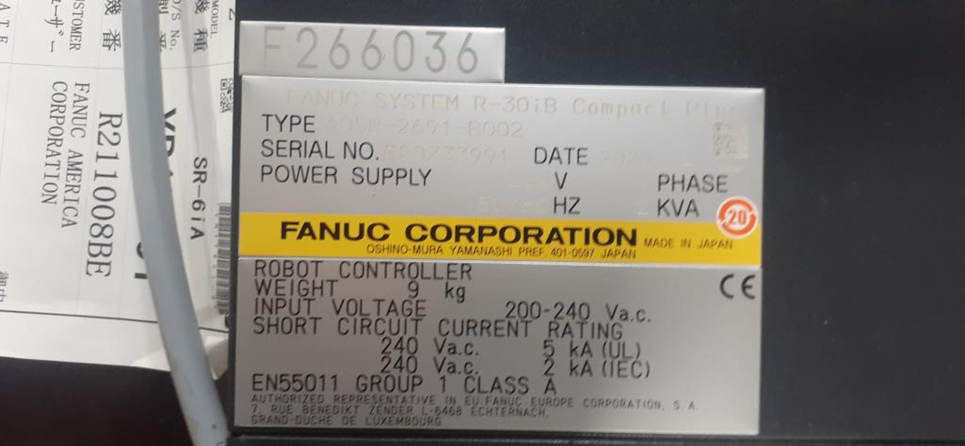 Fanuc 4-Axis SCARA Robot & R-30iB Sys. Controller - Image 7 of 8