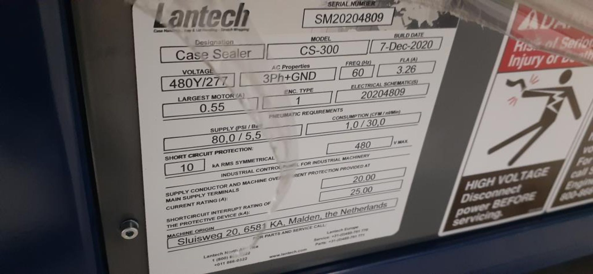 Lantech Case Sealer - Image 7 of 8