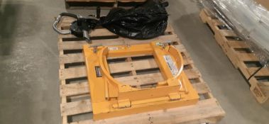 Global Fork Lift Drum Attachment and Pump