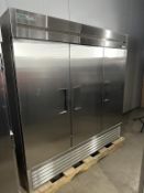 True 3-Section Commercial Refrigerator