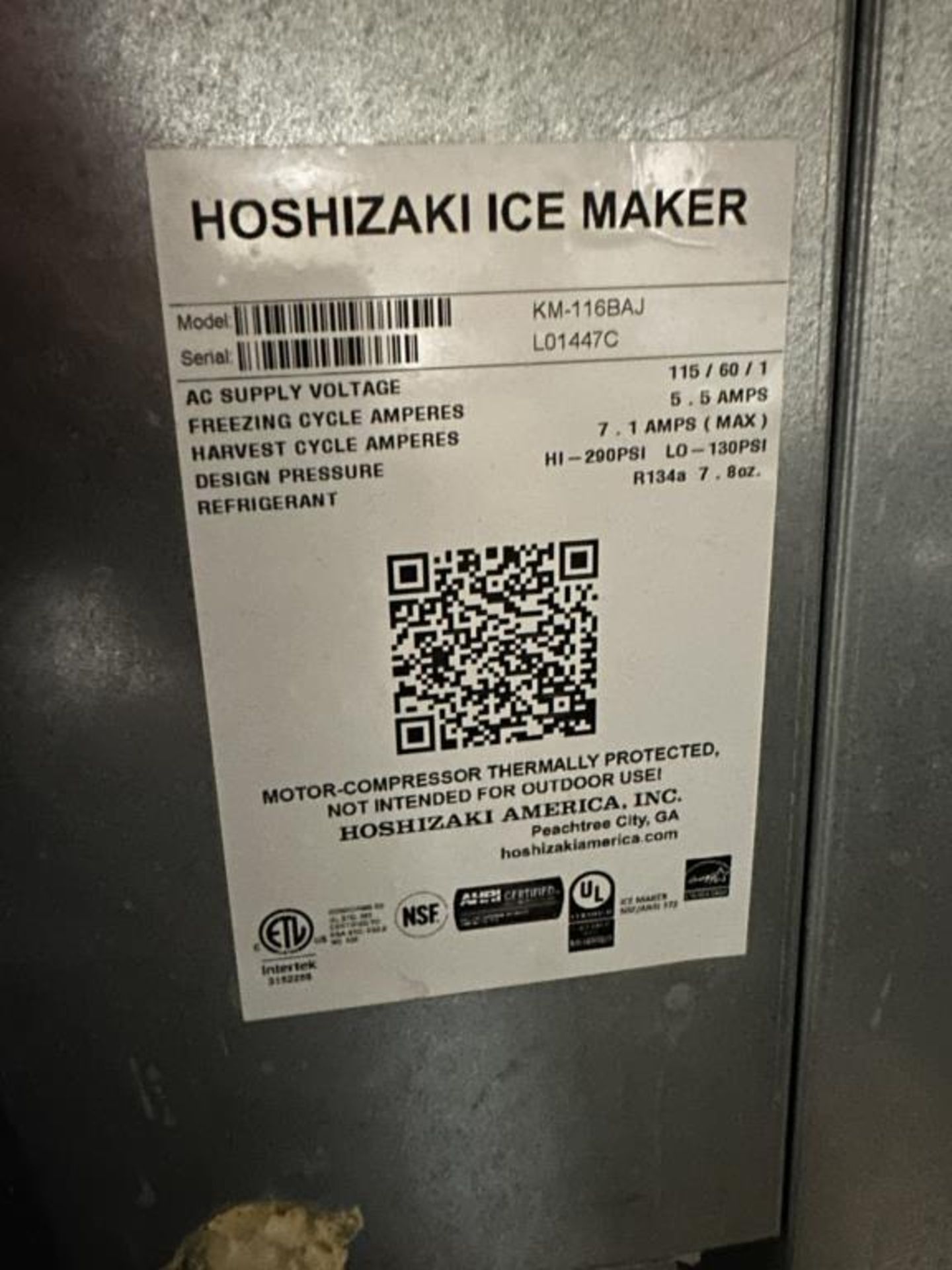 Hoshizaki Ice Maker - Image 4 of 4
