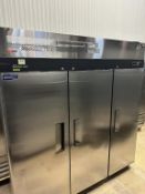 Turbo Air 3-Section Reach In Freezer