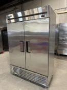 True 2-Door Commercial Freezer