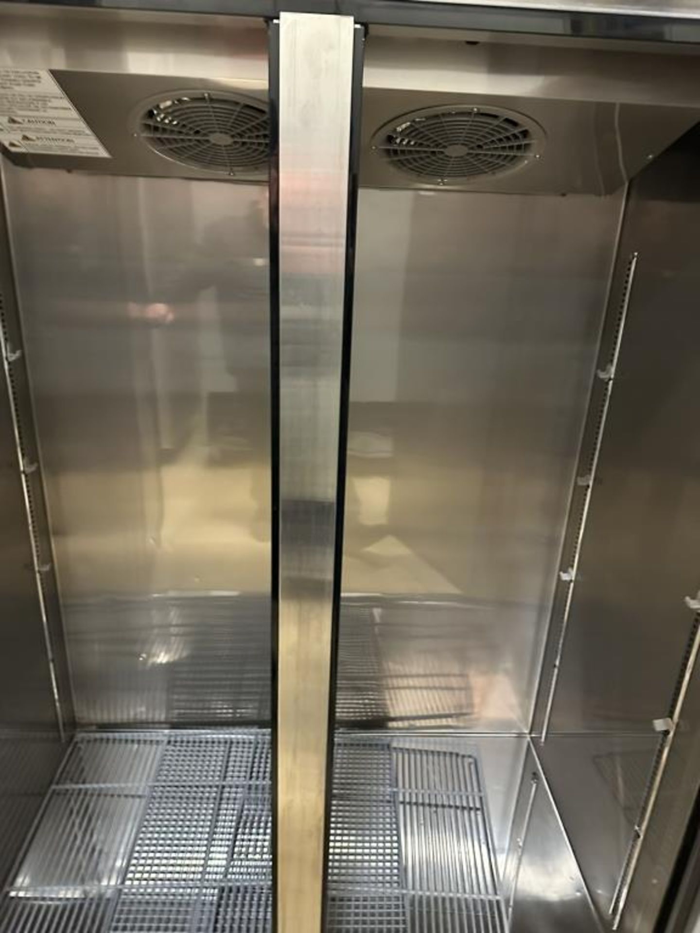 Turbo Air 2-Section Commercial Refrigerator - Image 3 of 4